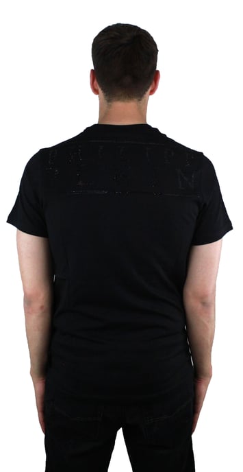 Philipp Plein Ghost-S MTK1857 0202 Camiseta Negra - Image 2