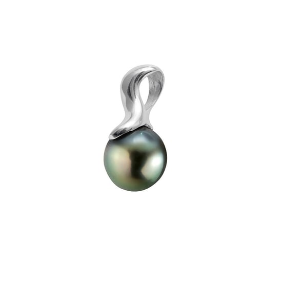 Black Tahitian Pearl Pendant and Sterling Silver 925/1000 - Image 1