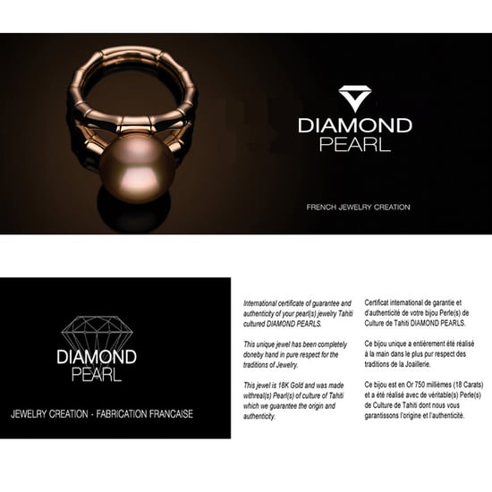 Black Freshwater Pearls Dangling Earrings and yellow gold 750/1000 - Image 3