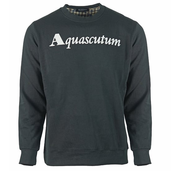 Aquascutum Hombre Sudadera sin capucha QMF010L0 02 02 - Image 1