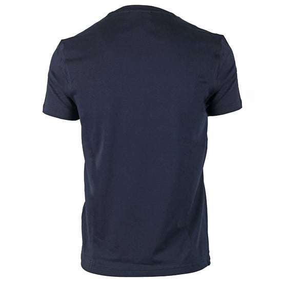 Aquascutum Signature Check Logo camiseta azul marino - Image 2