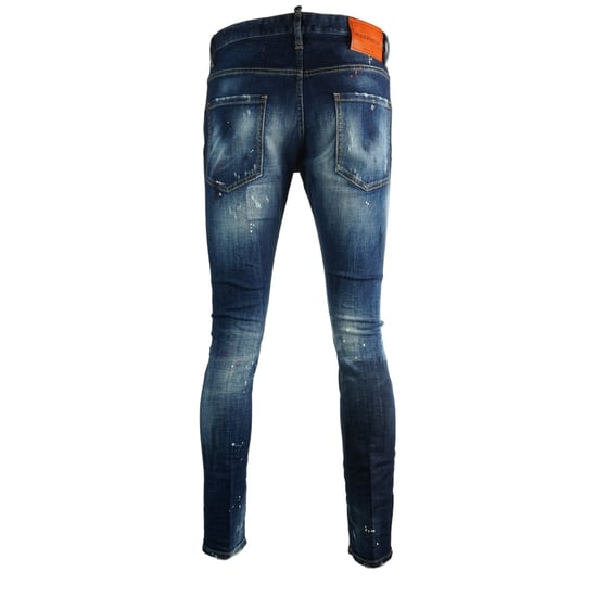 Dsquared2 Skater Jean Paint Splash Distressed Jeans - Image 2