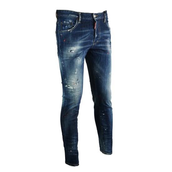 Dsquared2 Skater Jean Paint Splash Distressed Jeans - Image 3