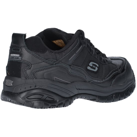 Skechers Mens Soft Stride Relaxed Fit Laced Safety Shoes - Image 3