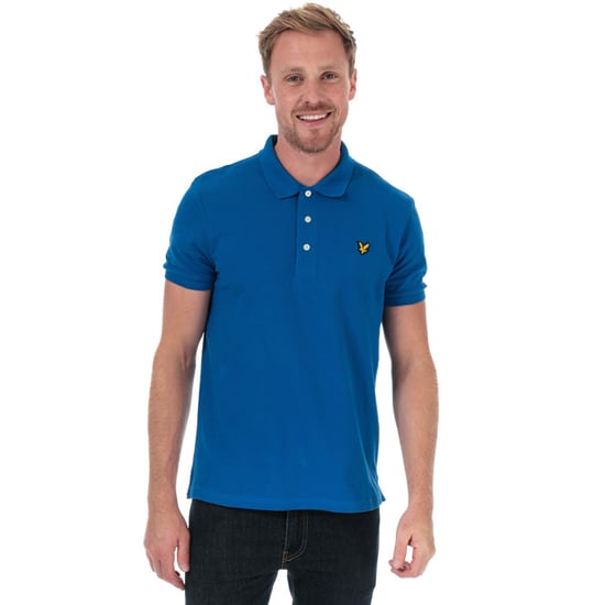 Camisa Polo Sólida para Hombre Lyle And Scott en Azul - Image 1