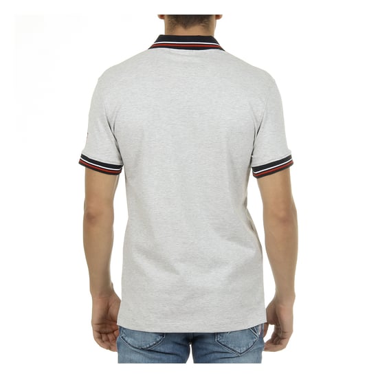 Ufford & Suffolk Polo Club Mens Polo Short Sleeves Grey PAKO