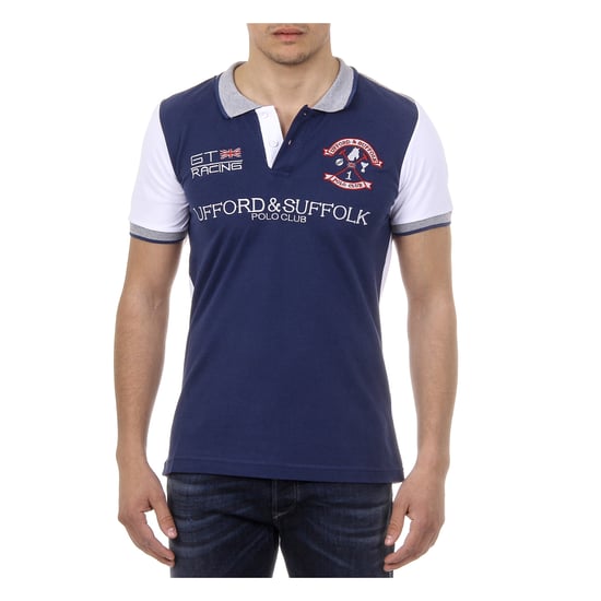 Ufford & Suffolk Polo Club Mens Polo Short Sleeves US001 INDIGO