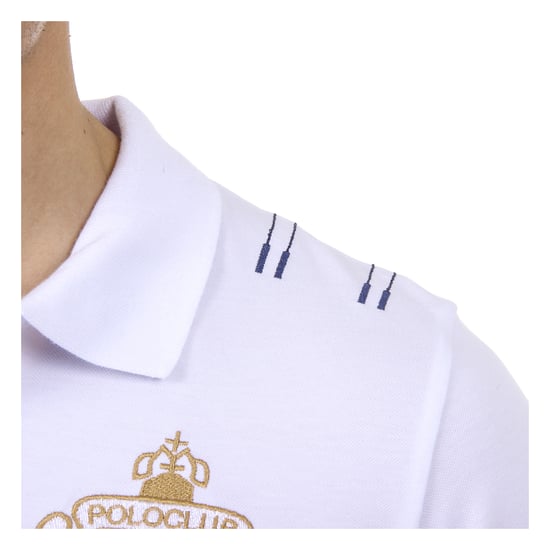 Ufford & Suffolk Polo Club Mens Polo Short Sleeves US008 WHITE