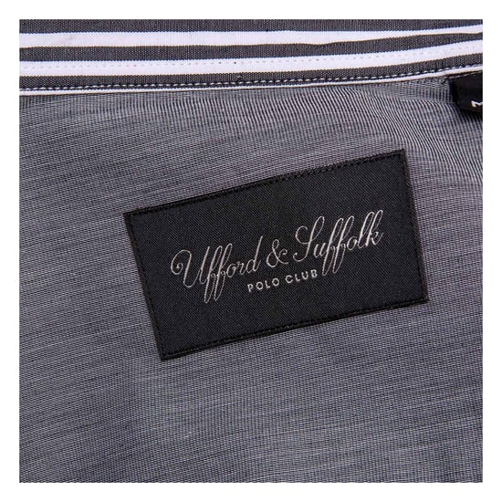 Ufford & Suffolk Polo Club Mens Shirt USC02 B2 NERO
