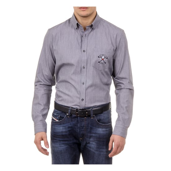 Ufford & Suffolk Polo Club Mens Shirt USC02 B2 NERO