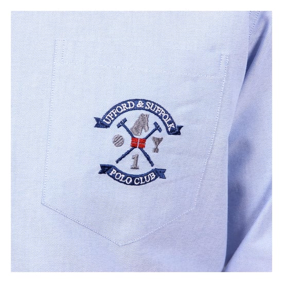 Ufford & Suffolk Polo Club Mens Shirt USC03 C2 AZZURRO CHIARO