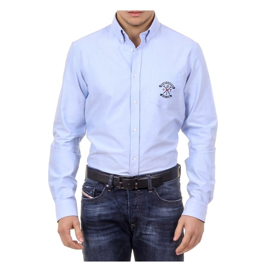 Ufford & Suffolk Polo Club Mens Shirt USC03 C2 AZZURRO CHIARO