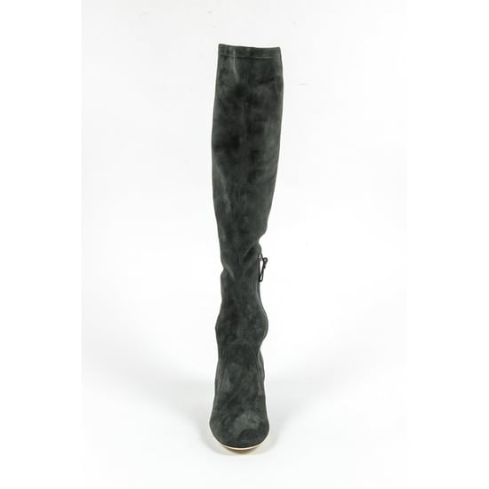 V 1969 Italia Womens High Boot 3123667 CAMOSCIO VERDE FERMO