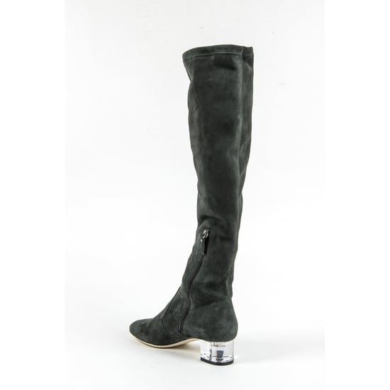 V 1969 Italia Womens High Boot 3123667 CAMOSCIO VERDE FERMO