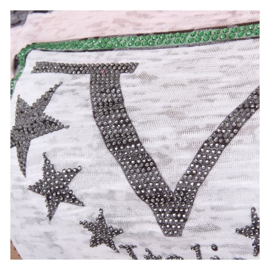 V 1969 Italia Womens T-shirt Short Sleeves Round Neck Multicolor CHARLOTTE