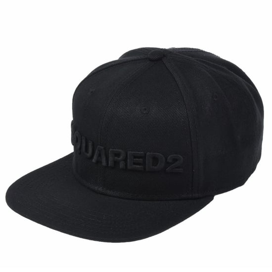 Gorra negra con logo 3D de Dsquared2 - Image 1