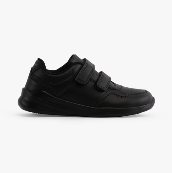 Zapatillas Escolares de Cuero Unisex MARLING Negros - Image 1
