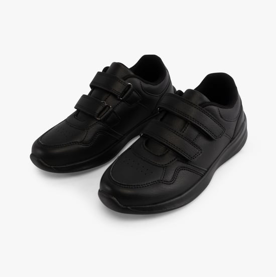 Zapatillas Escolares de Cuero Unisex MARLING Negros - Image 4
