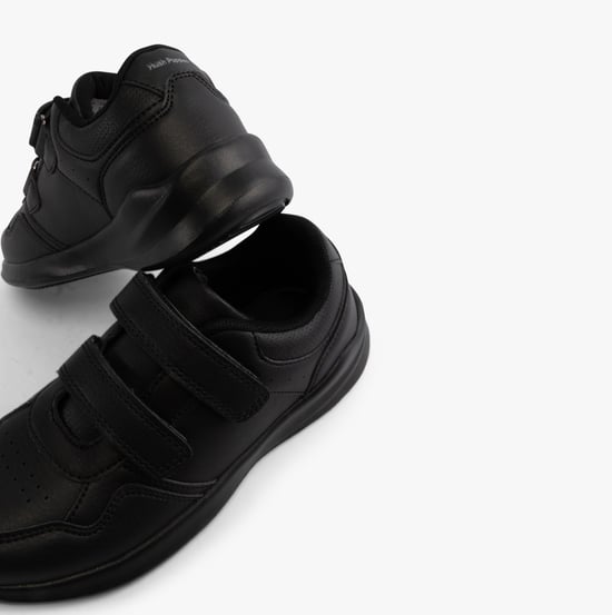 Zapatillas Escolares de Cuero Unisex MARLING Negros - Image 5