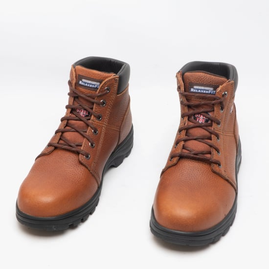 Skechers Mens Workshire Relaxed Fit Laced Safety Ankle Boots - Image 2