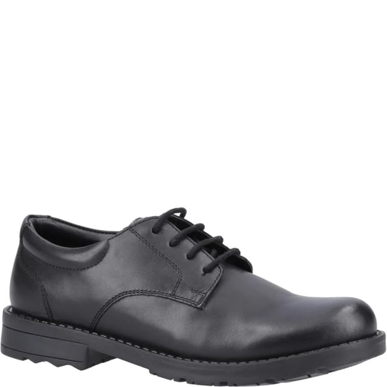 Zapatos de Escuela de Cuero para Niños BRUNO Negros - Image 1