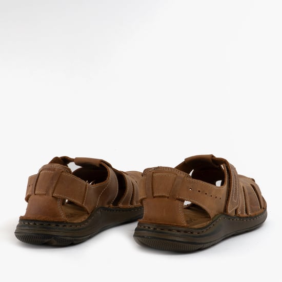 SANDALIAS DE CUERO PARA HOMBRE MAVERICK 01 COLOR CASTAÑO - Image 3