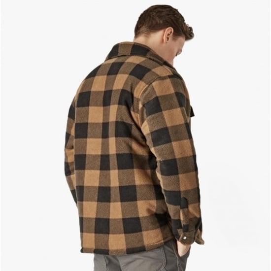 Dickies Mens Portland Long Sleeve Polyester Polar Fleece Padded Shirt - Image 2