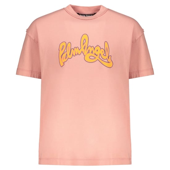 Palm Angels Seasonal Logo Insideout camiseta rosa - Image 1