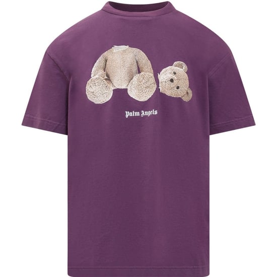 Palm Angels Kill The Bear Logo camiseta morada - Image 1