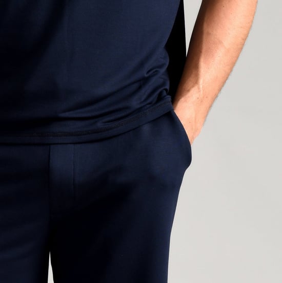 Ted Baker Pantalones Cortos de Pijama para Hombre con Bolsillos - Azul Marino - Image 3
