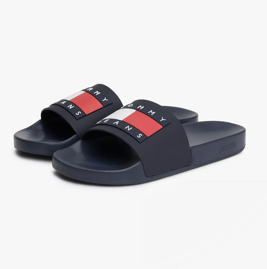 TJ PANTALONES DE PISCINA Chanclas para Hombre Azul Oscuro Noche - Image 2