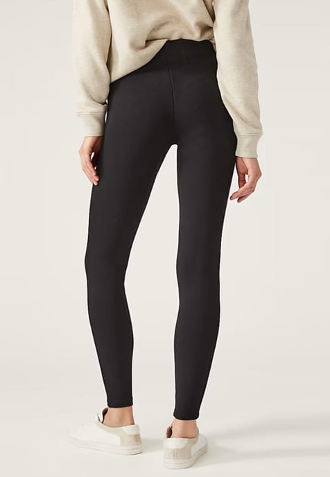 M&S Magic Mallas moldeadoras de cintura alta y control de abdomen en negro - Image 2