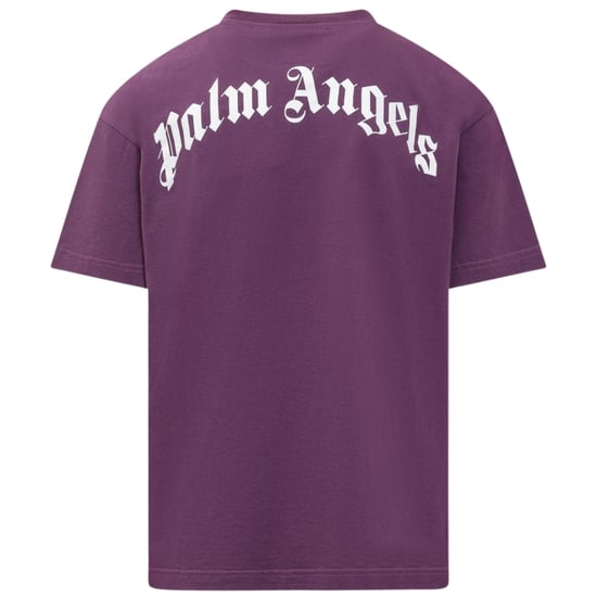 Palm Angels Kill The Bear Logo camiseta morada - Image 2