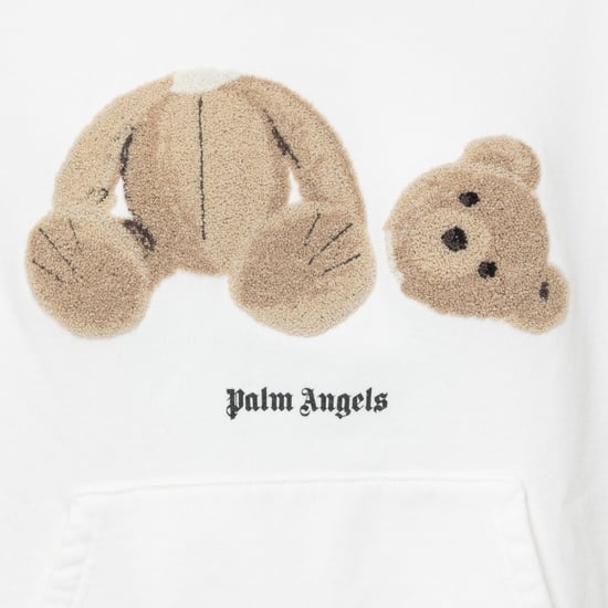 Palm Angels Kill The Bear sudadera con capucha blanca - Image 3