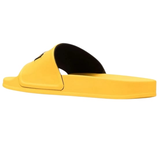 Chanclas de piscina amarillas con estampado gótico de Palm Angels - Image 4