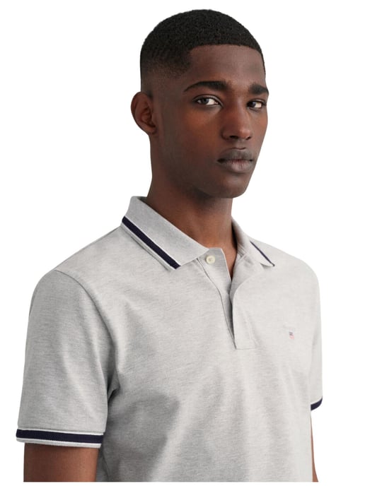 Gant Polo de piqué con volantes para hombre - Image 3