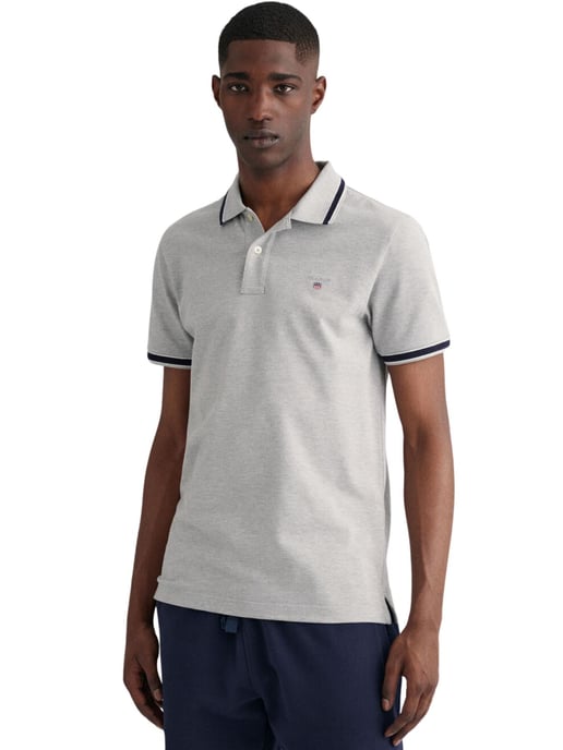 Gant Polo de piqué con volantes para hombre - Image 1