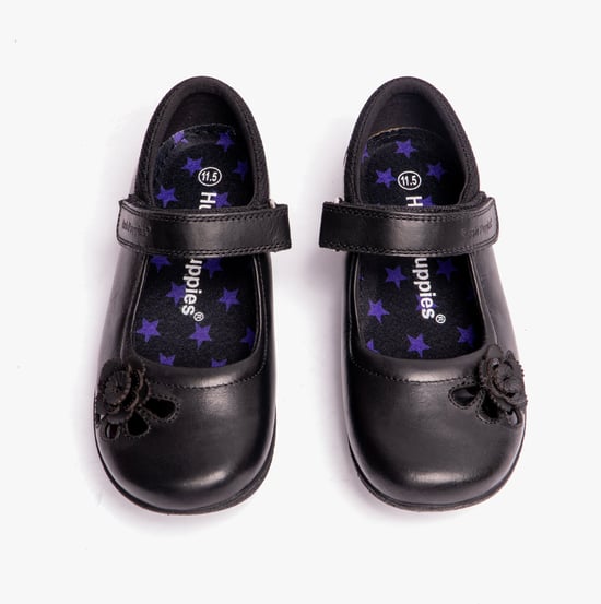 Hush Puppies Jessica Leather Junior Girls - Image 6