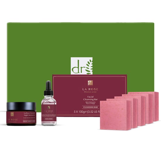 Dr Botanicals Set de regalo de cuidado de la piel nocturno Anti-Envejecimiento La Rose Française - Image 1