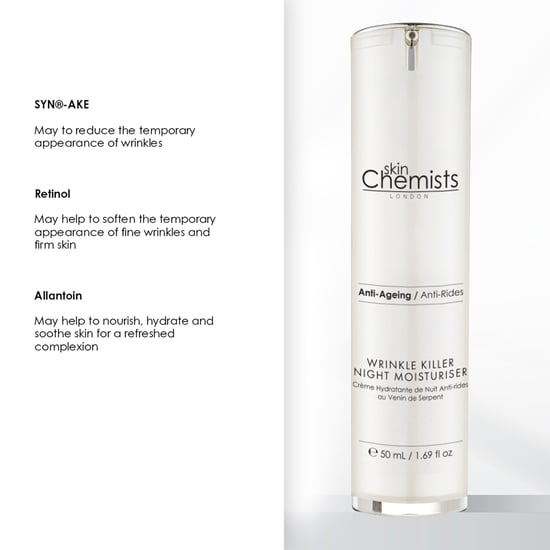 skinChemists Crema hidratante nocturna antiarrugas 50ml - Image 2