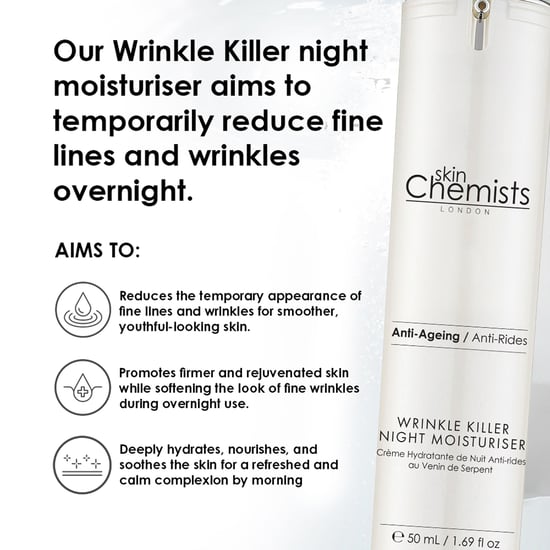 skinChemists Crema hidratante nocturna antiarrugas 50ml - Image 3