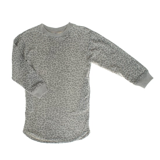 Vestido sudadera de cuello redondo 756387 niña - Image 1