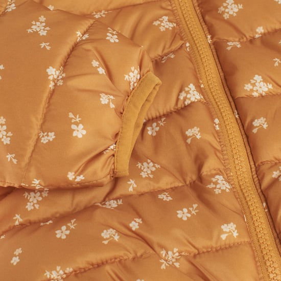 Chaqueta acolchada con capucha con orejas 704806 niña bebé - Image 3