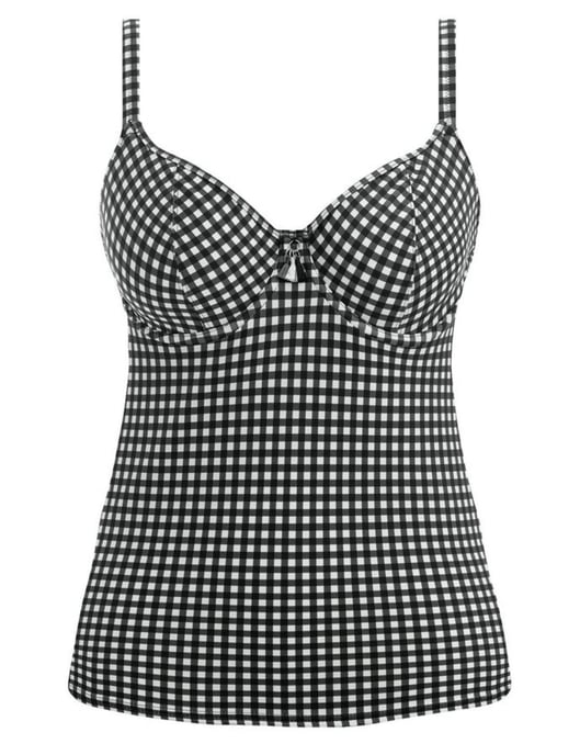 Freya Check In Plunge Tankini Top - Image 3