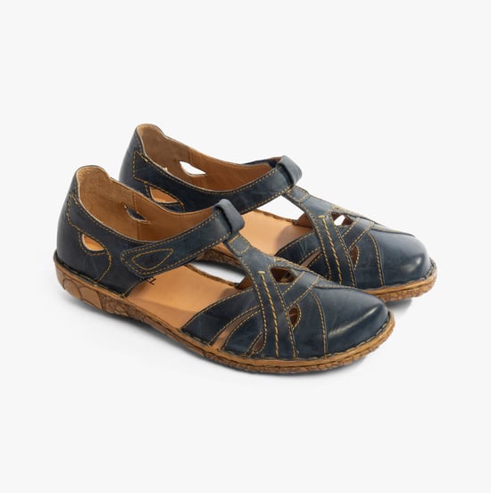 SANDALIAS ROSALIE 29 Para Mujeres Azul Oscuro - Image 4