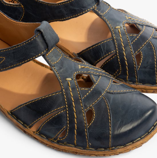 SANDALIAS ROSALIE 29 Para Mujeres Azul Oscuro - Image 5