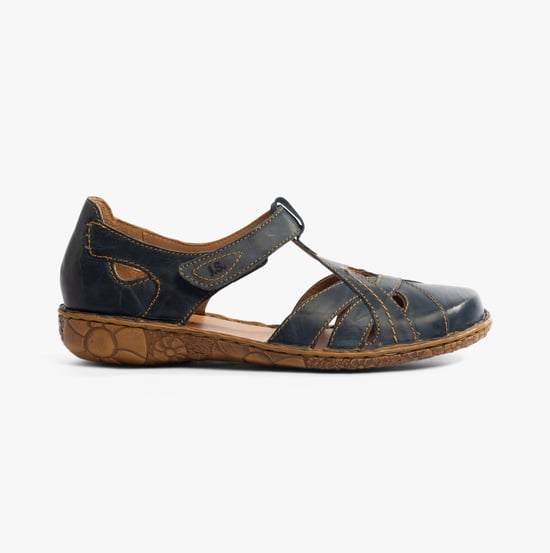 SANDALIAS ROSALIE 29 Para Mujeres Azul Oscuro - Image 6