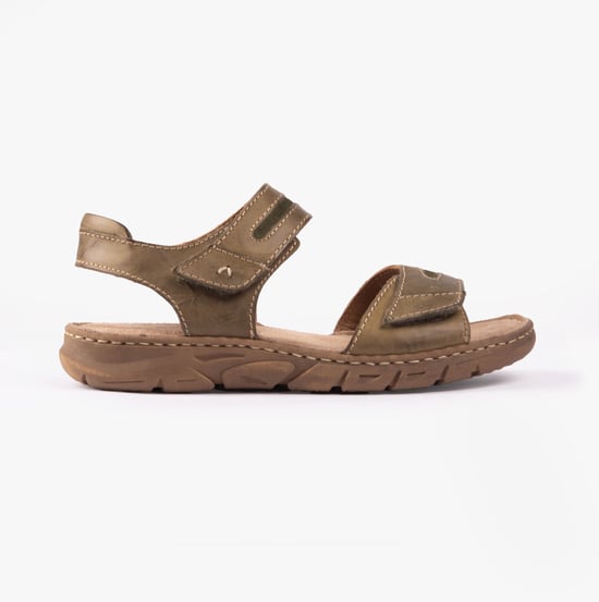 BRENDA 08 Sandalias para Mujeres Color Caqui - Image 1