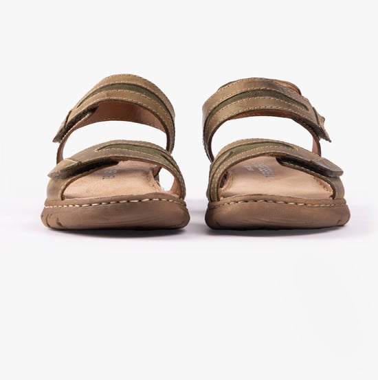 BRENDA 08 Sandalias para Mujeres Color Caqui - Image 4