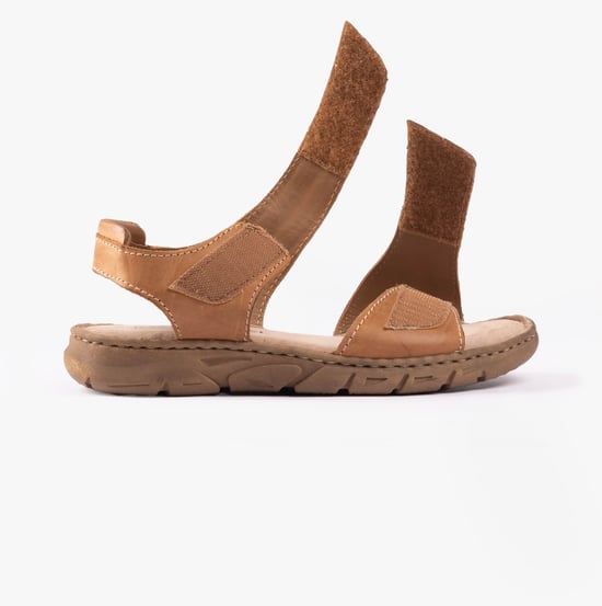 Sandalias para mujer BRENDA 08 Camel - Image 2